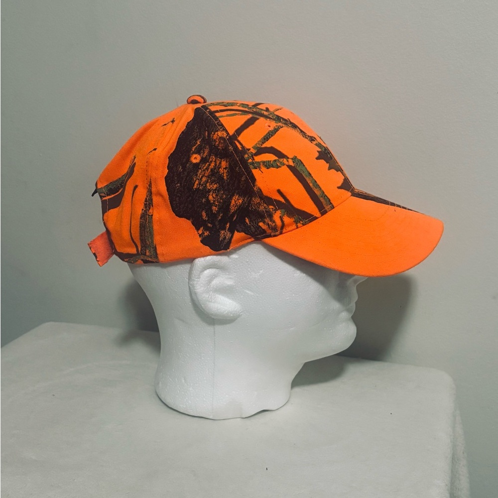 Orange Camouflage Men's Hat